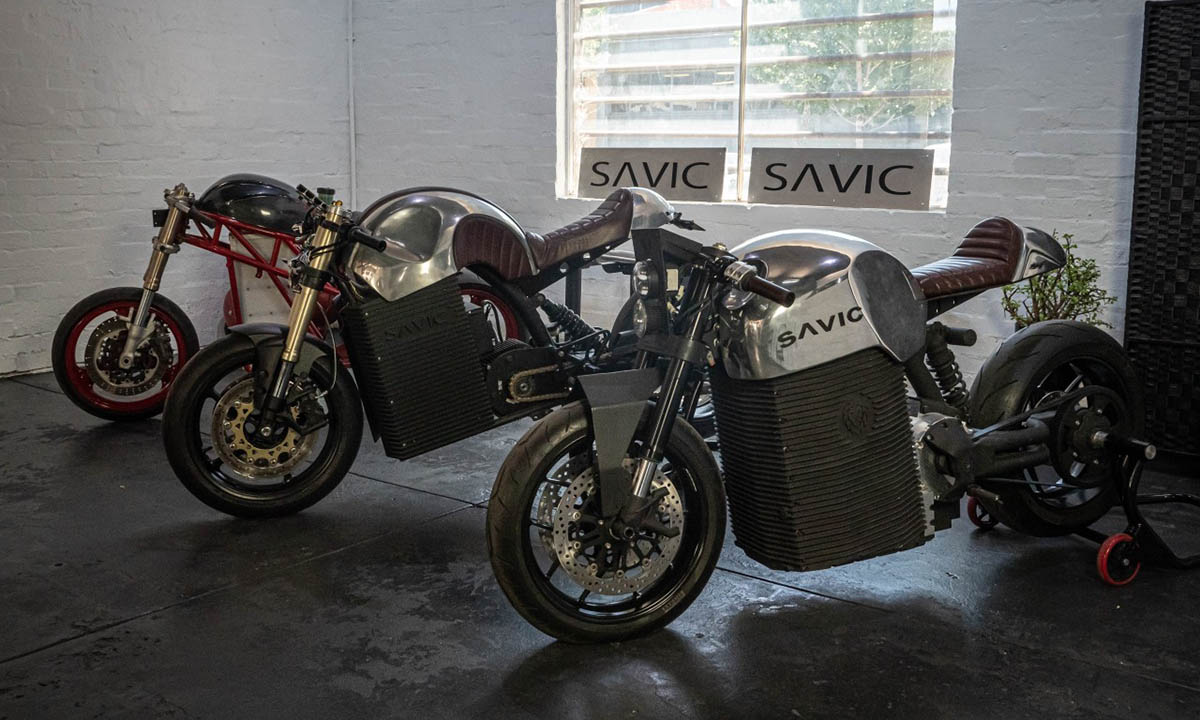 Primeros Prototipos motocicleta eléctrica Savic Motorcycles