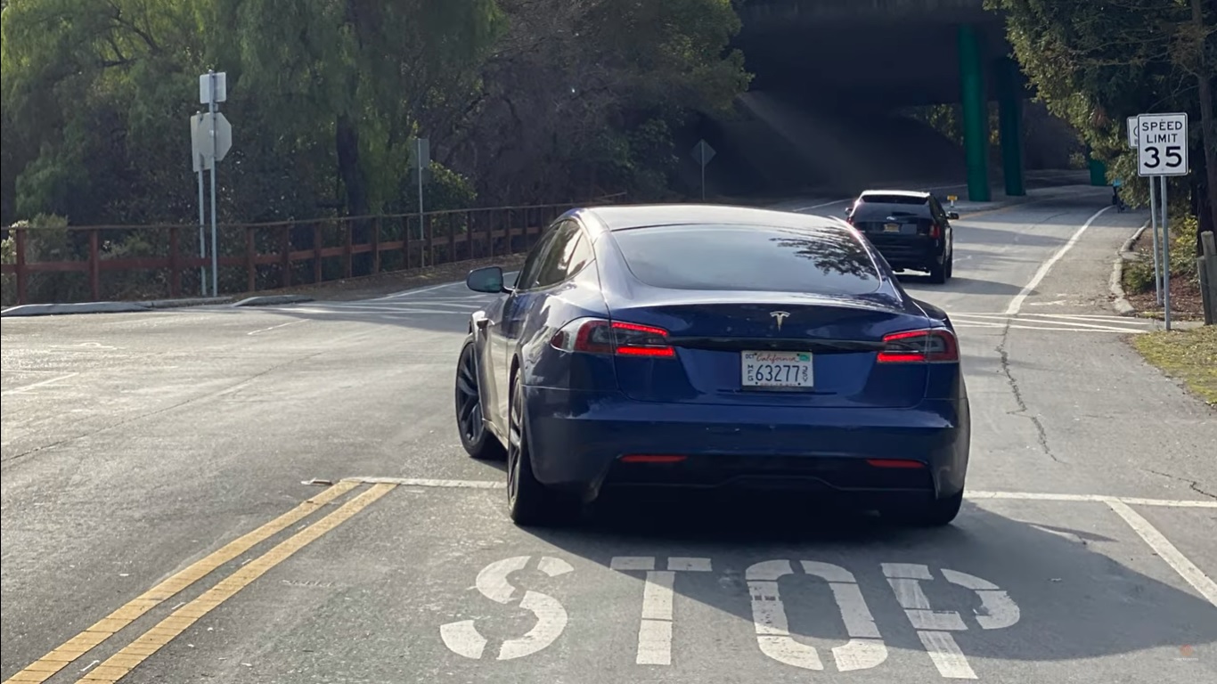 Pillado el rediseño del Tesla Model S al descubierto