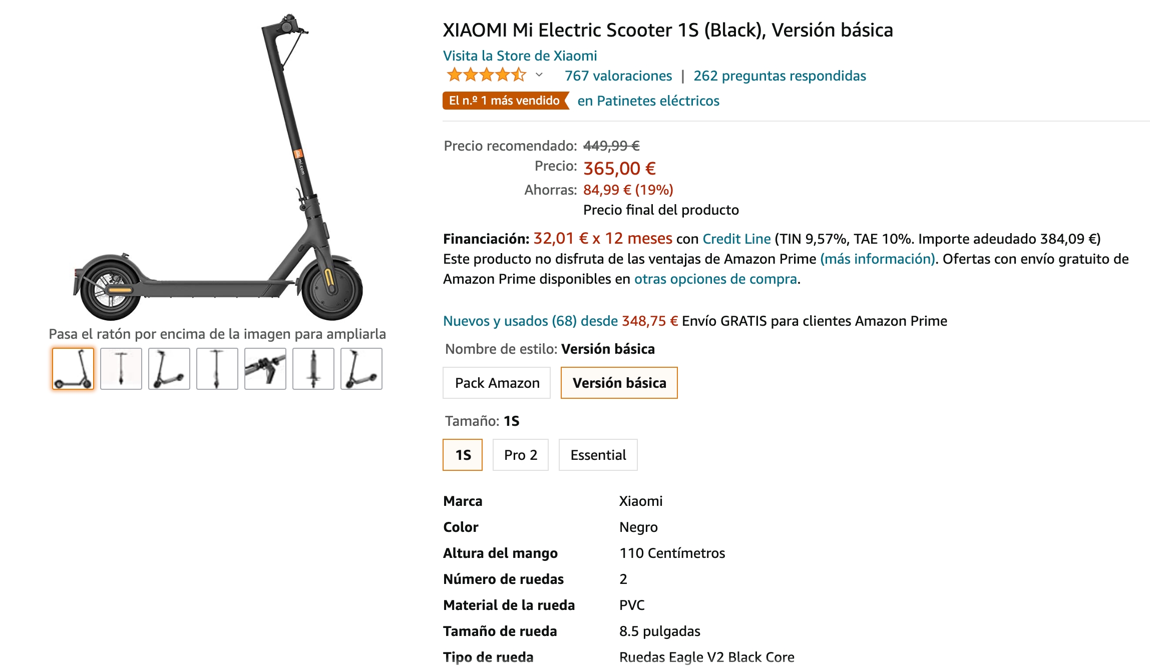 Xiami Mi Electric Scooter 1S