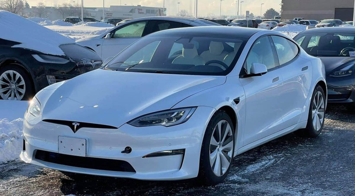 prototipo pruebas Tesla Model S 2021 Foto página web de Facebook de Tesla Owners Club Michigan Tom
