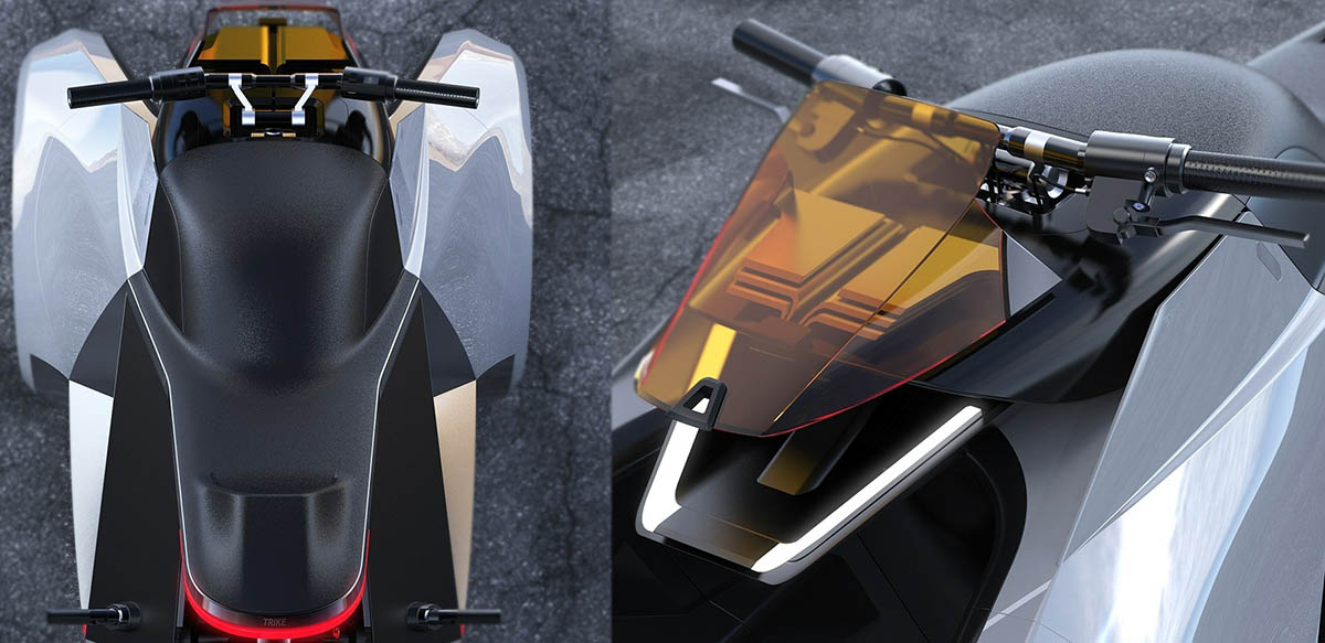 Project trike motocicleta electrica