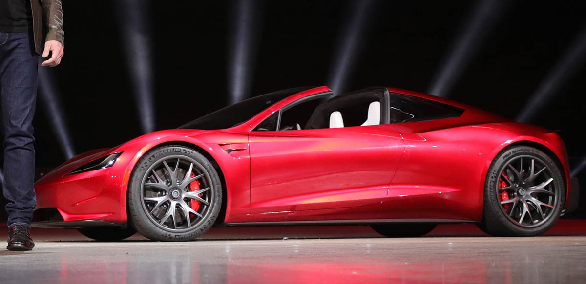 Tesla Roadster segunda generacion presentacion