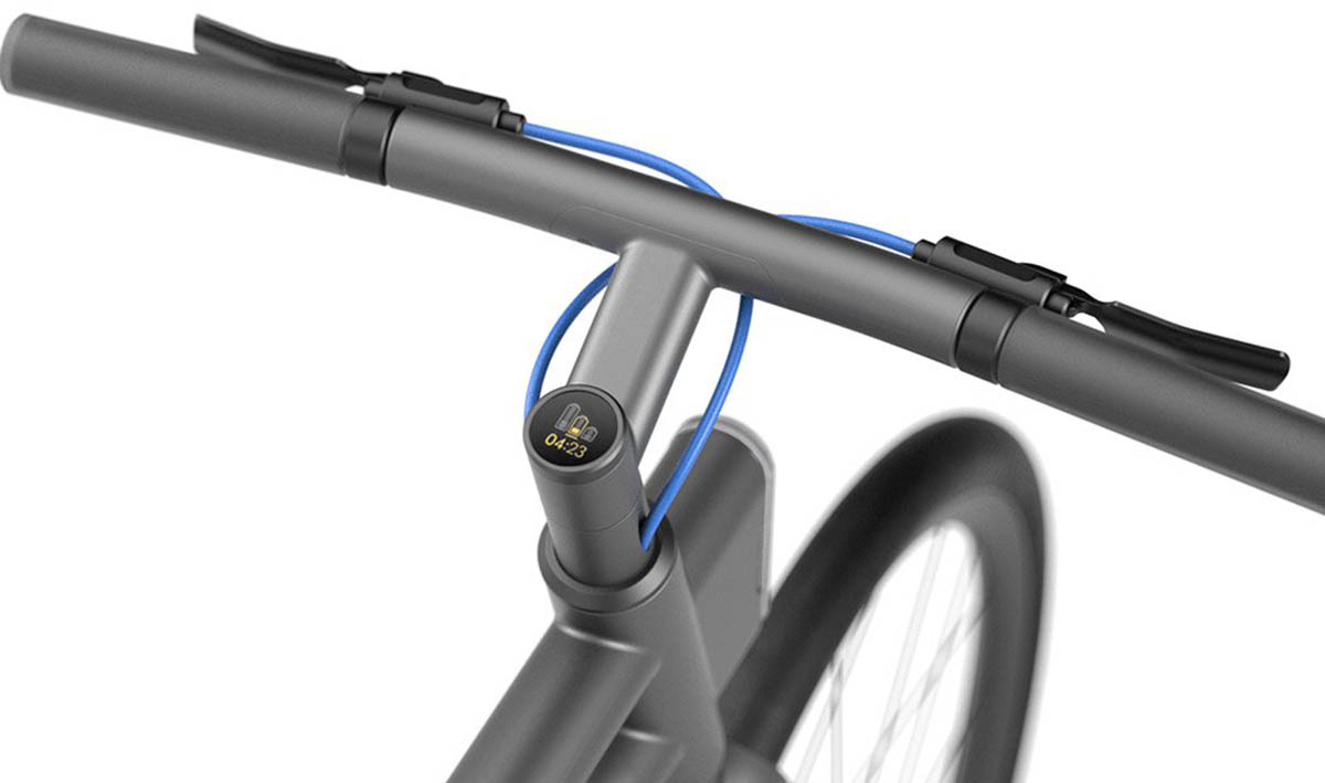 Manillar y pantalla Bicicleta eléctrica Dyson Urban Bike