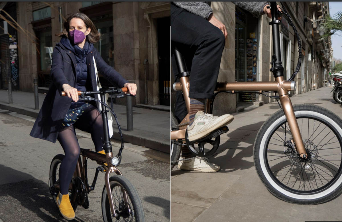 voltereta completamente Un fiel Bicicleta eléctrica eXXite X1, diseñada en Barcelona para definir un estilo  de vida tecnológico