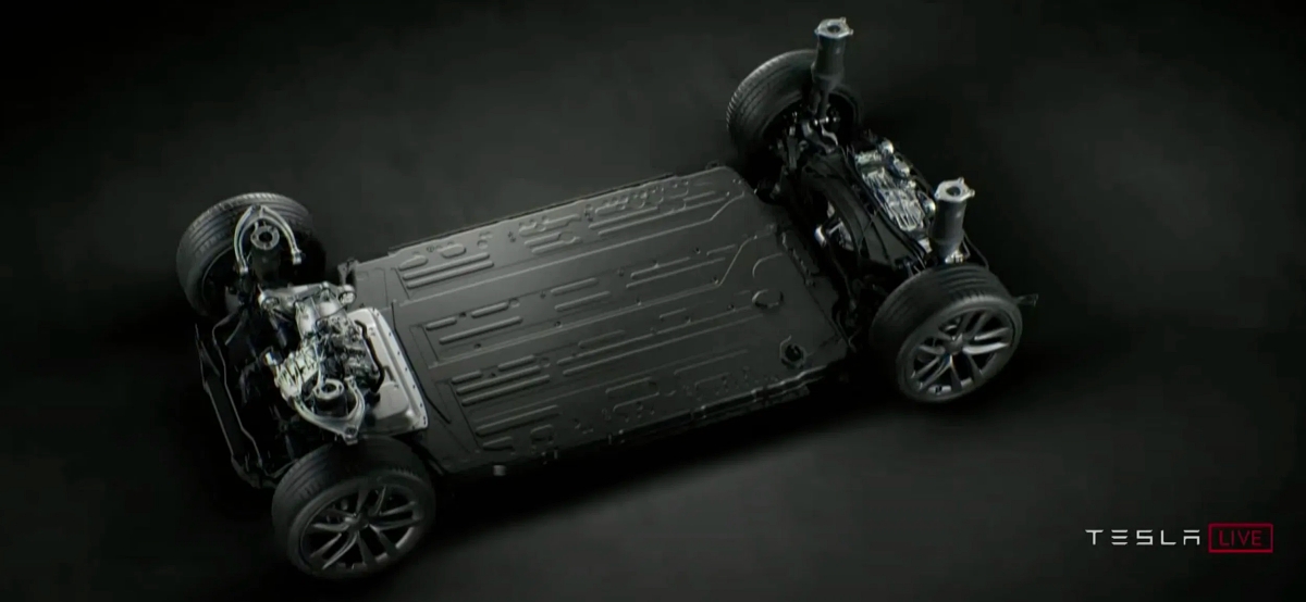 Esquema eléctrico del Tesla Model S 2021.