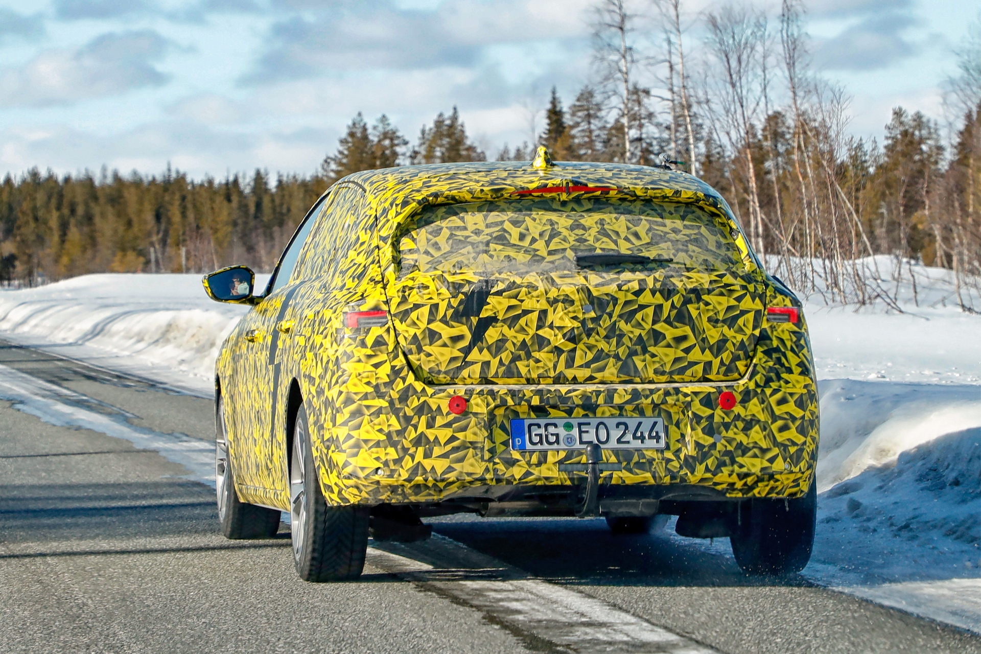 Opel Astra en Suecia