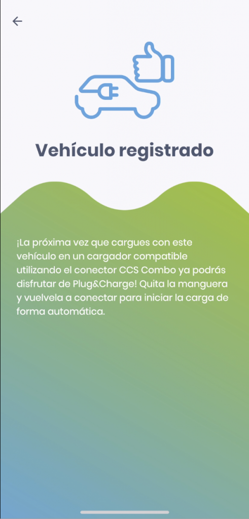PlugCharge-EasyCharger-vehiculo-registrado