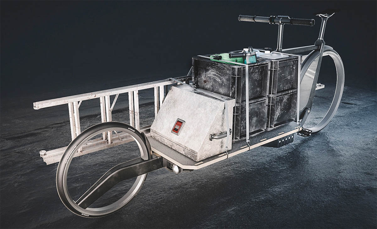 ejemplo LARA bicicleta electrica de carga modular sin radios Alexander Kaula.