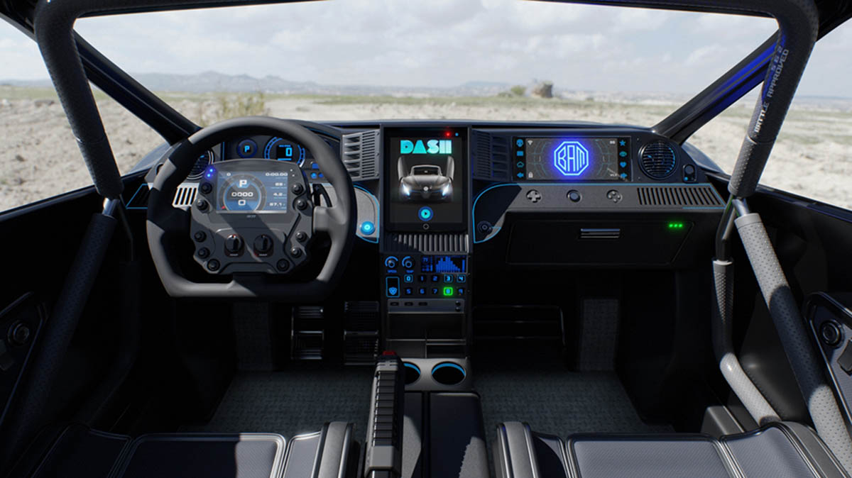 interior Battle Approved Motors r101 todoterreno electrico