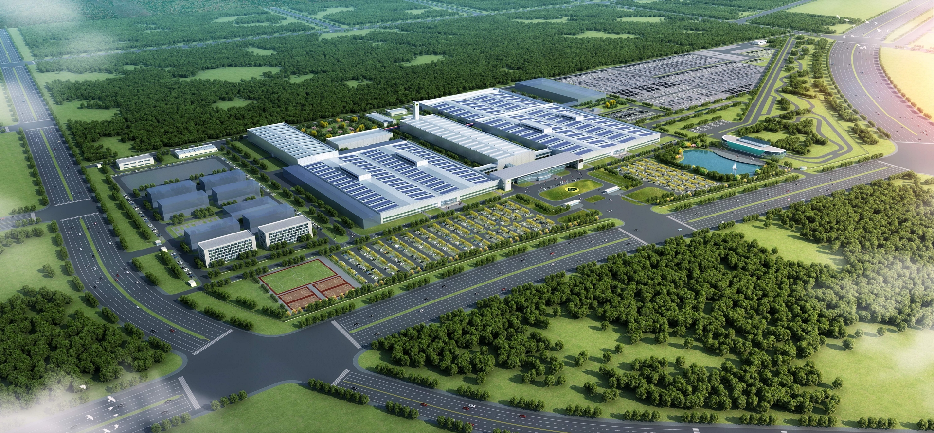 Lotus-Technology-manufacturing-facility-architectural-image