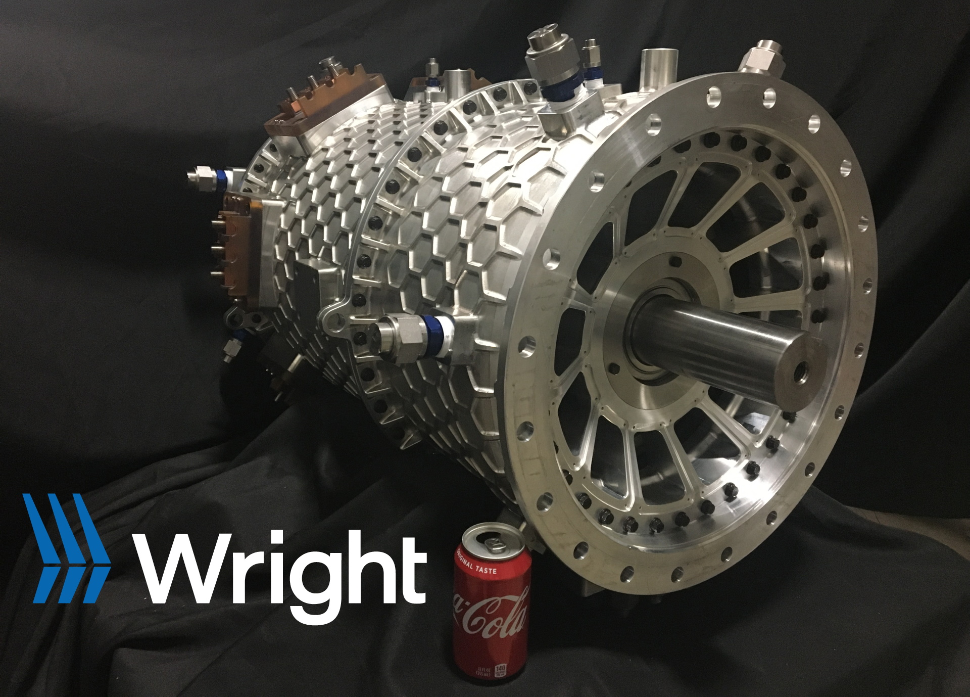 El motor eléctrico de Wright Electric desarrolla una potencia máxima de 2700 CV