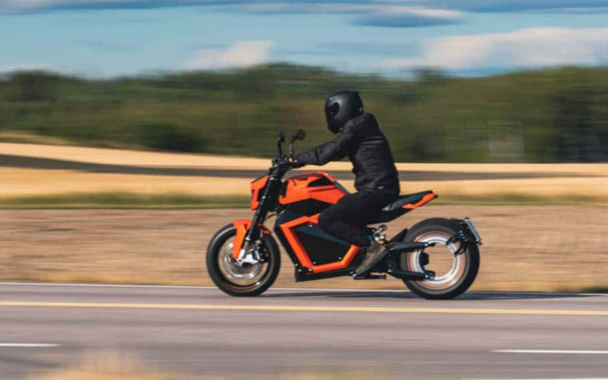 motocicleta electrica Verge TS 2022 interior