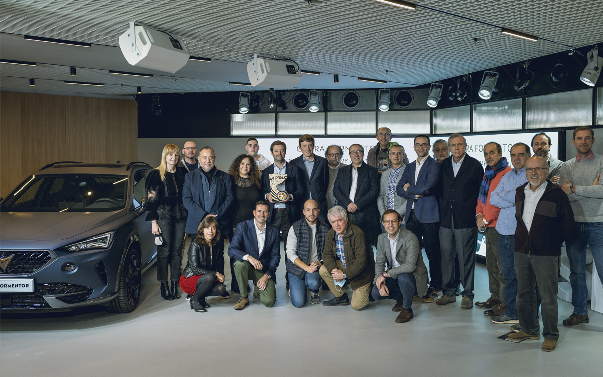 Miembros del jurado de la Asociación Prensa Motor de Catalunya (APMC)