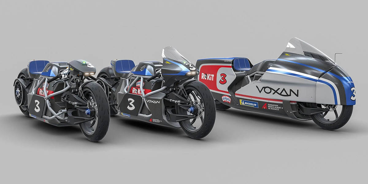 Voxan Wattman Max Biaggi tres motocicleta electrica