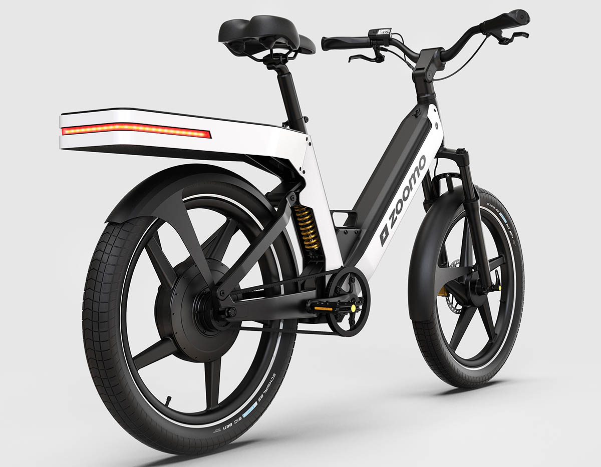 Bicicleta electrica zoomo one-interior