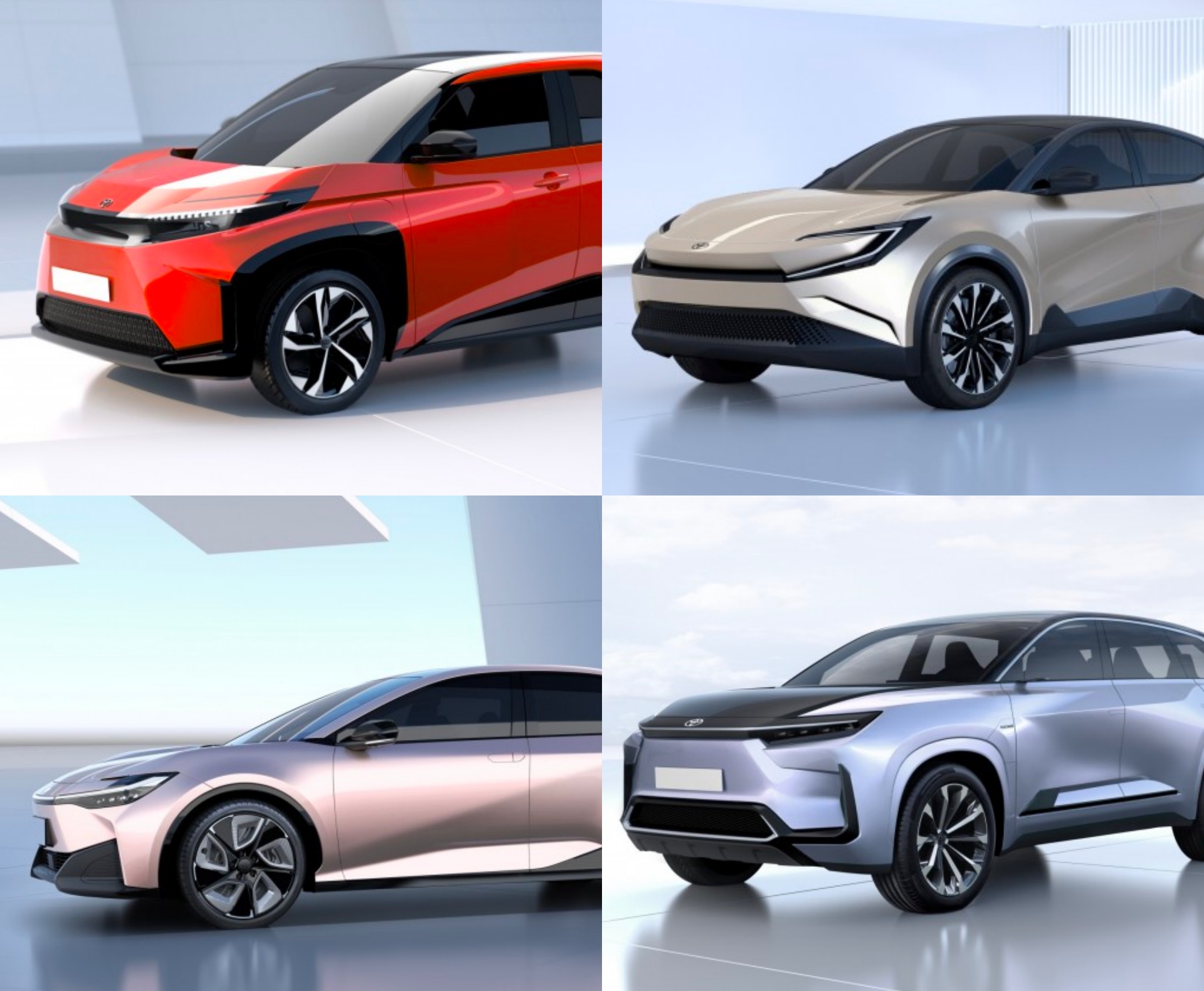 Diseño coches eléctricos Toyota