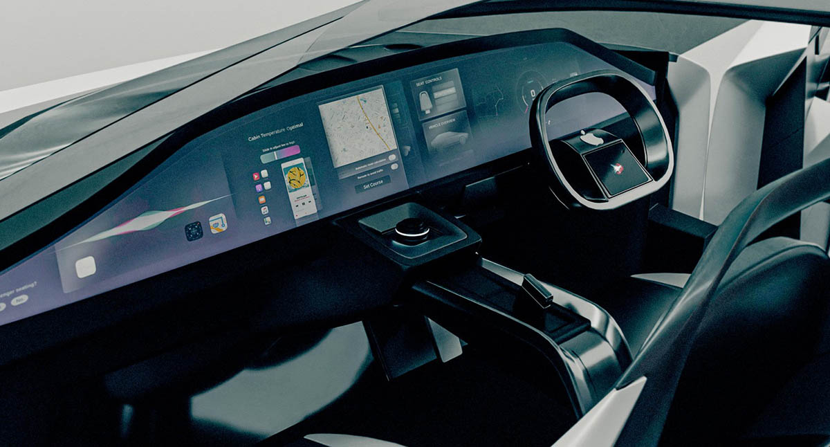 Patente sistema refrigeracion Apple Car-interior