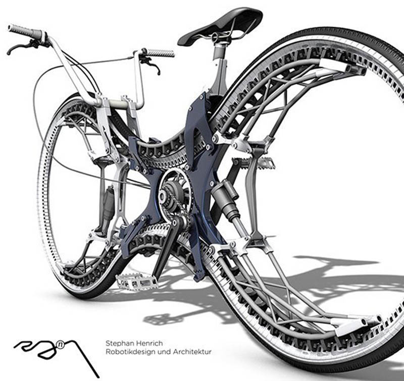 Bicicicleta eléctrica Infinity concept traccion total-interior