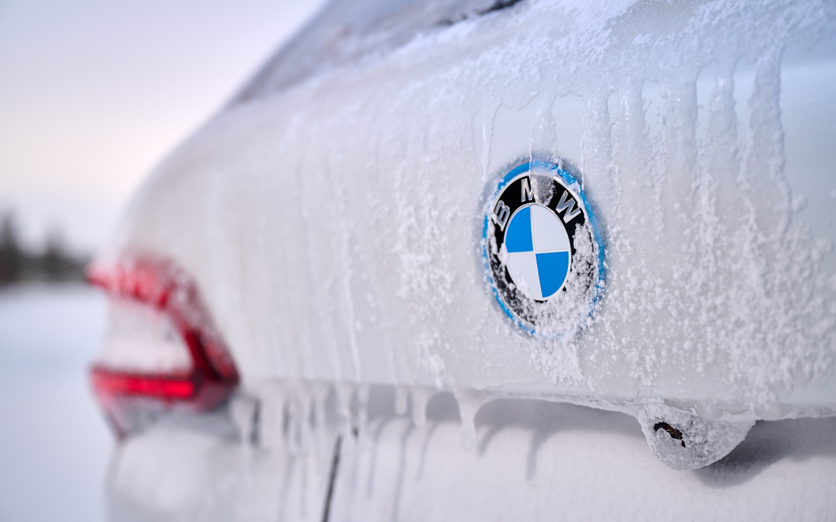 BMW iX5 Hydrogen in Arjeplog Feb 22