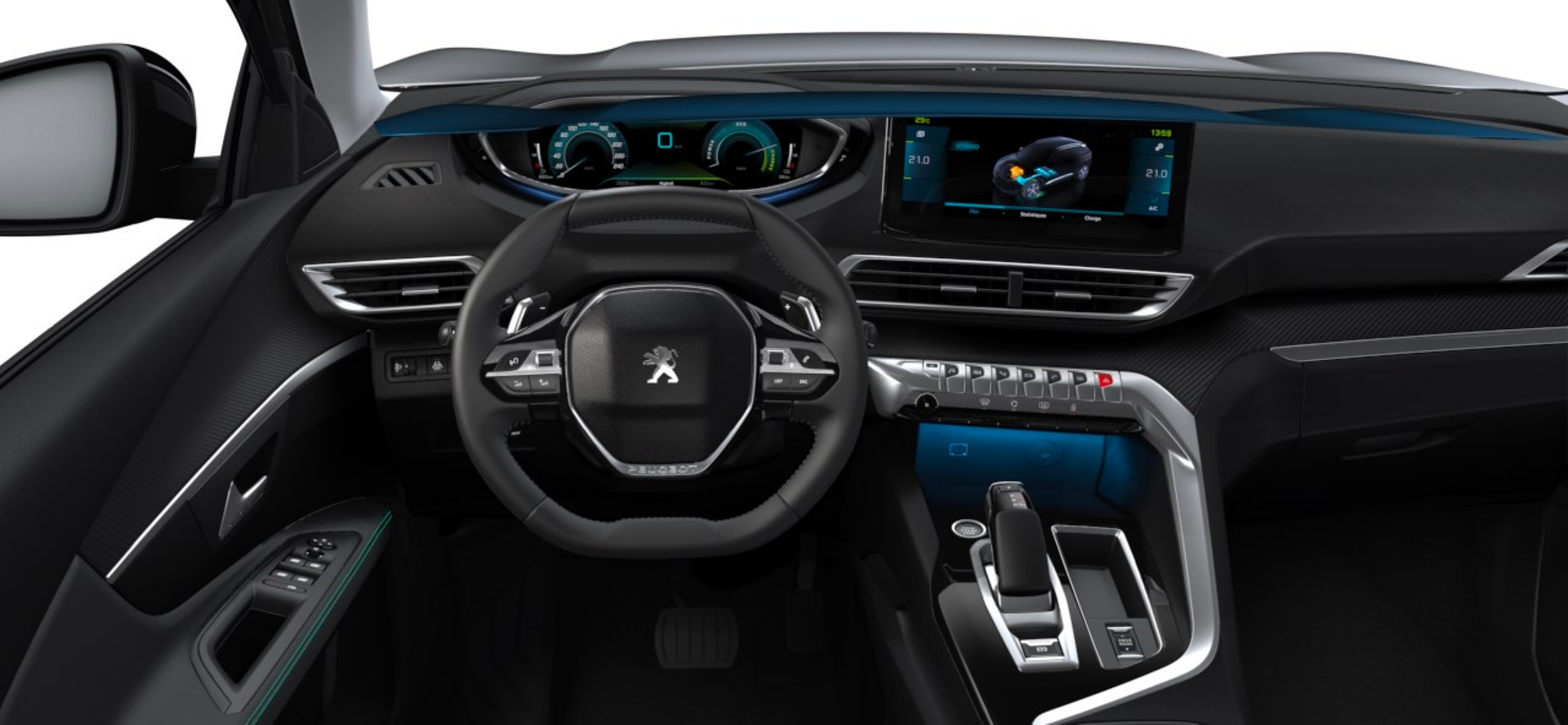 Peugeot 3008 Active Pack, interior.