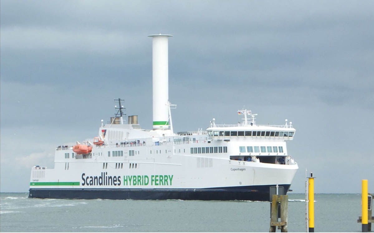 ferry hibrido Scandliness Rotor Sail Norsepower-interior