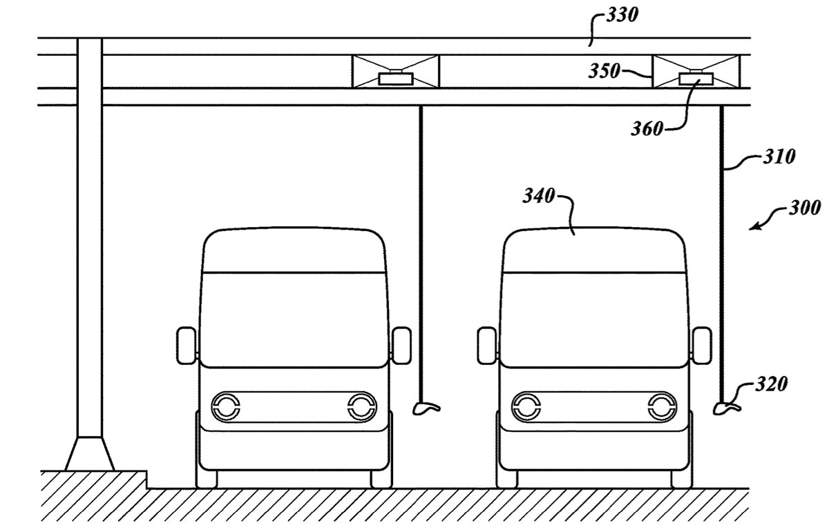Patente recarga automática furgonetas electricas rivian amazon-interior1