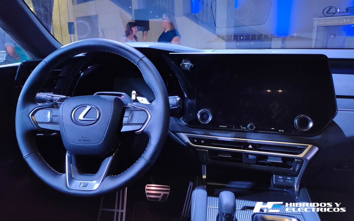 Lexus RX suv hibrido enchufable-interior3