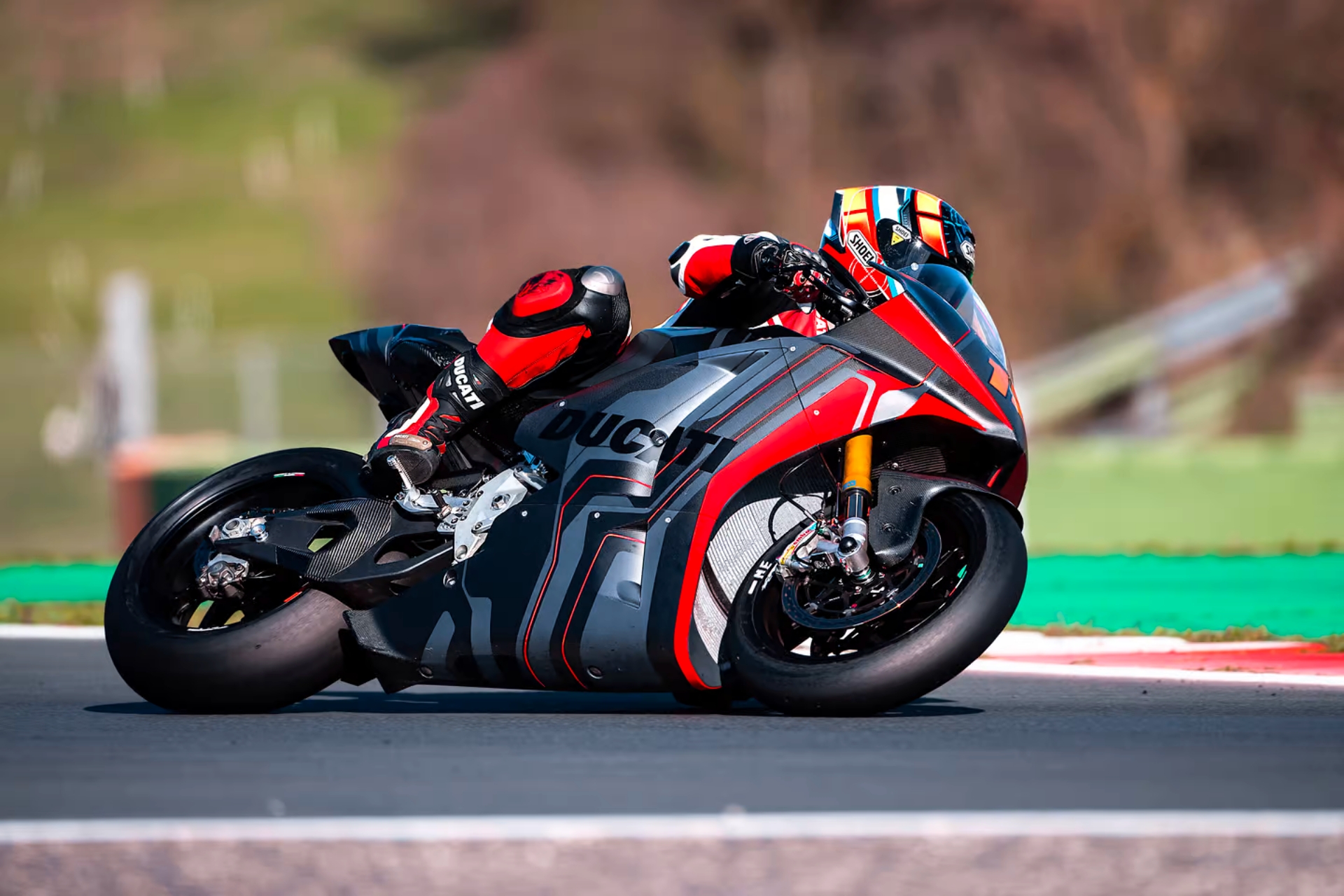 Así es la moto eléctrica de Ducati para MotoE