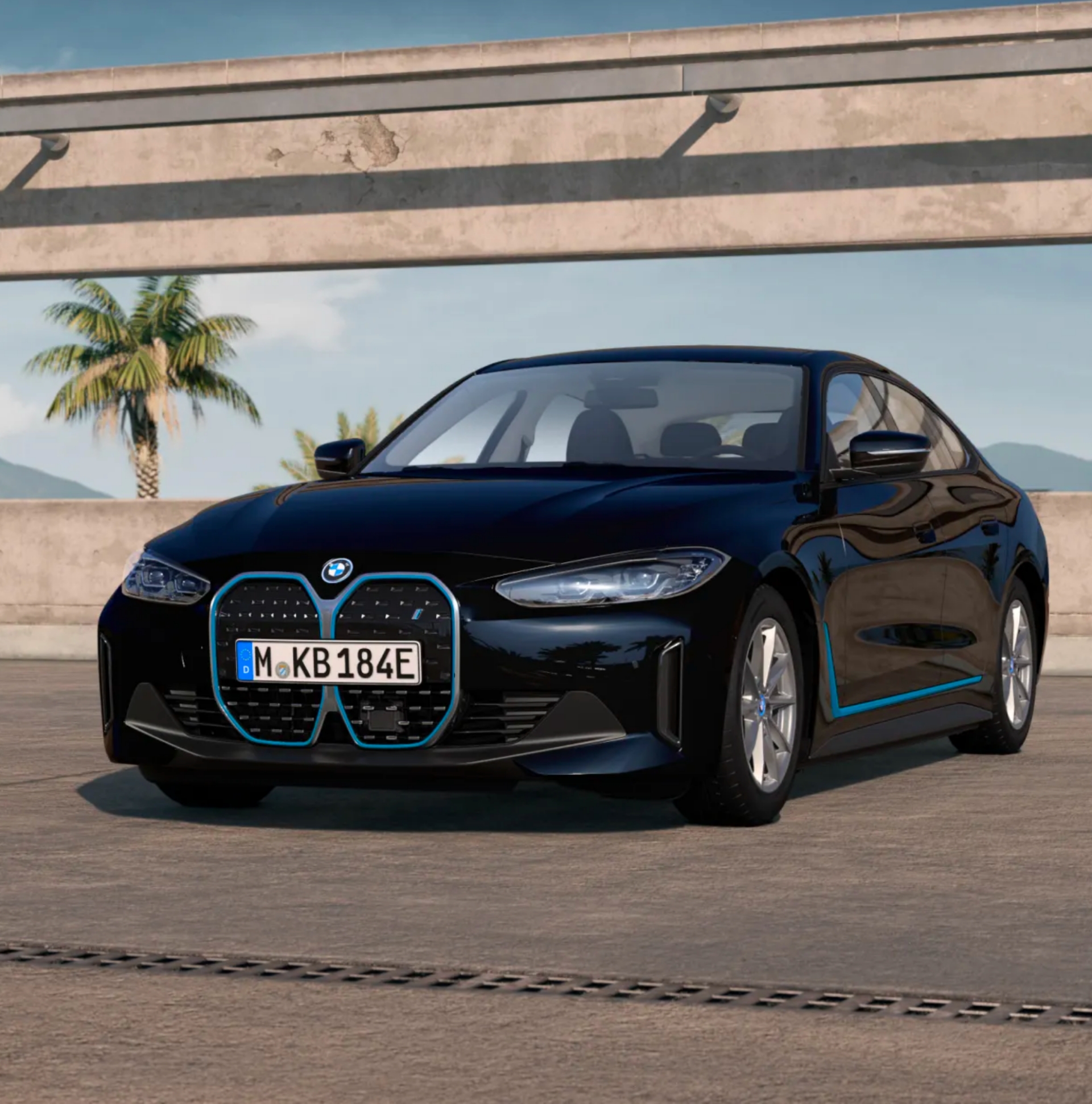 BMW i4 eléctrico.