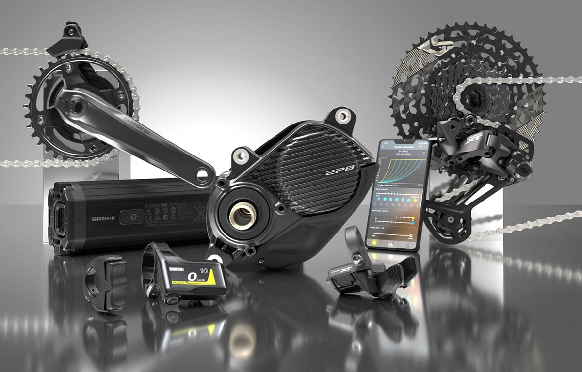Shimano XT Di2 cambio electronico bicicletas electricas-interior3