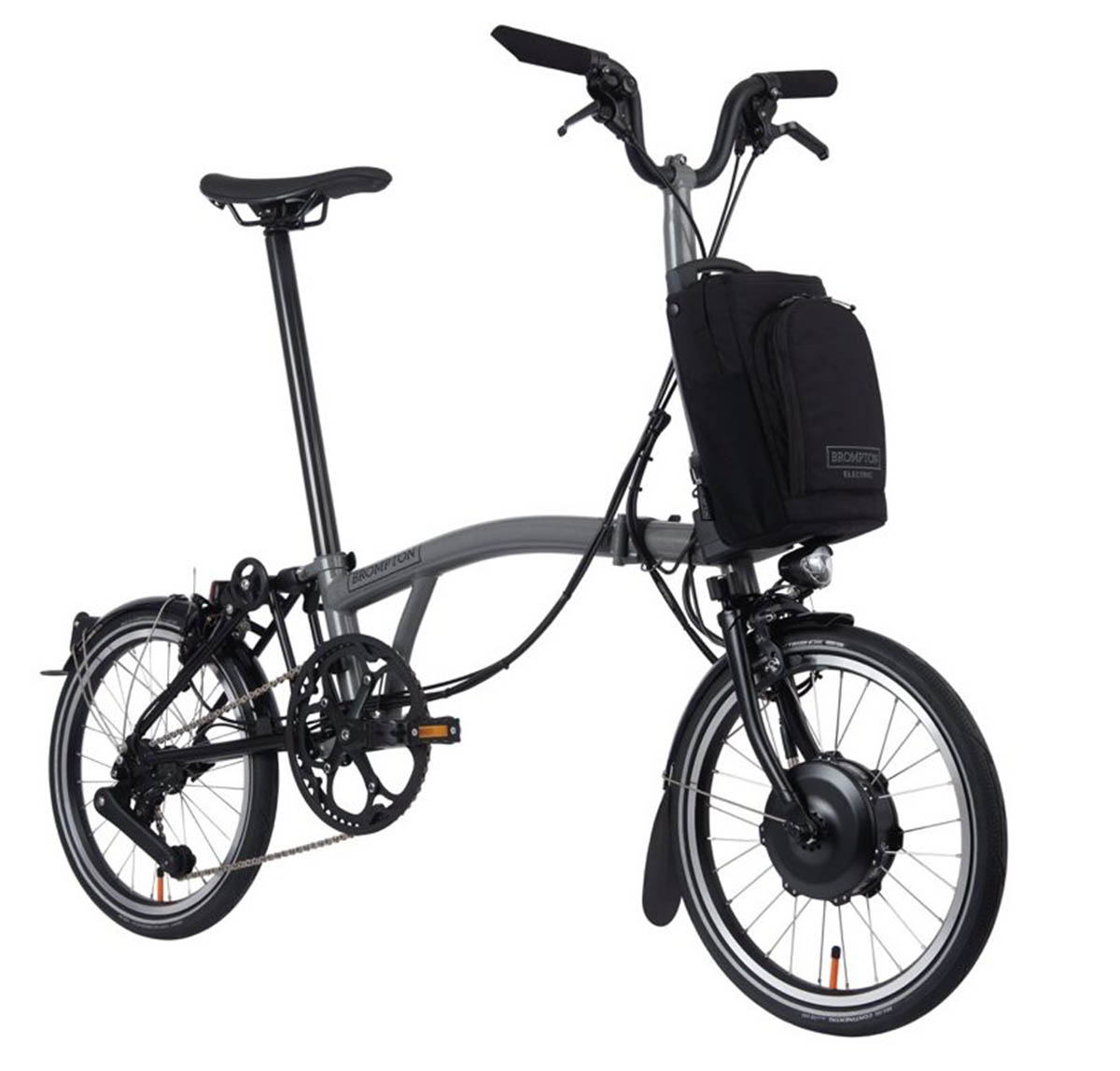Brompton P Line bicicleta eléctrica plegable-interior3