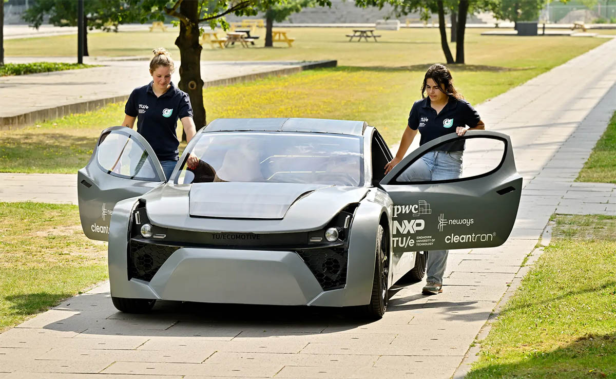 zem prototipo coche electrico absorbe co2 cero emiisiones totales-interior3