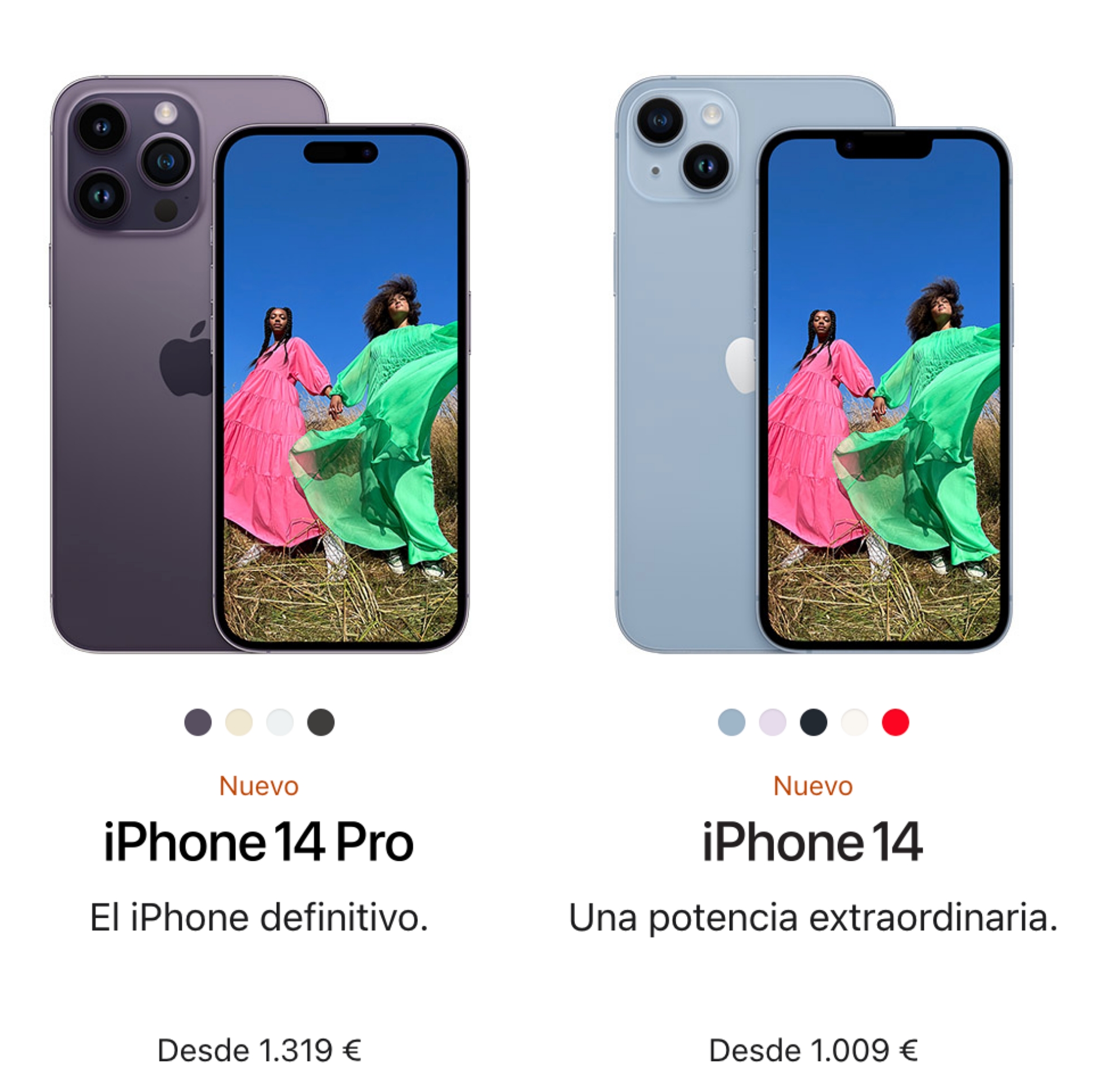 Precio iPhone 14 en España.