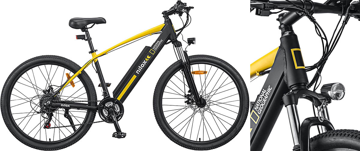 Nilox X6 National Geographic bicicleta electrica amazon-interior1