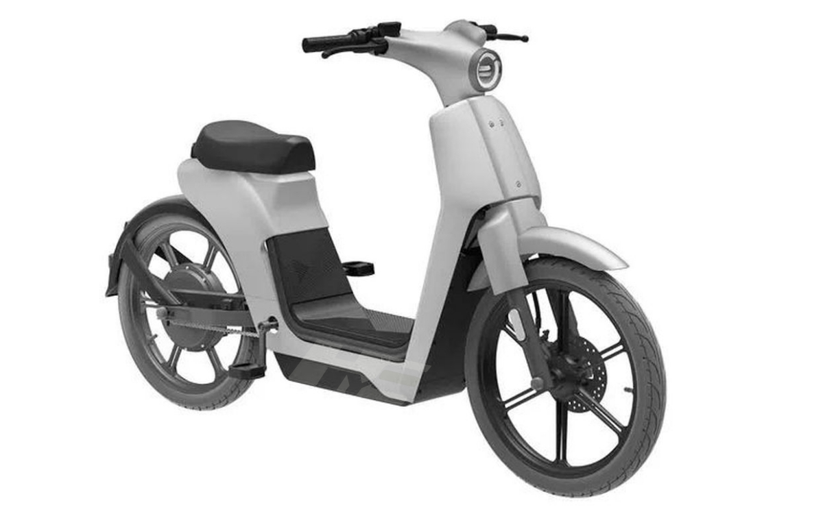 Imagen filtrada del primer scooter eléctrico de la nueva ofensiva de Honda