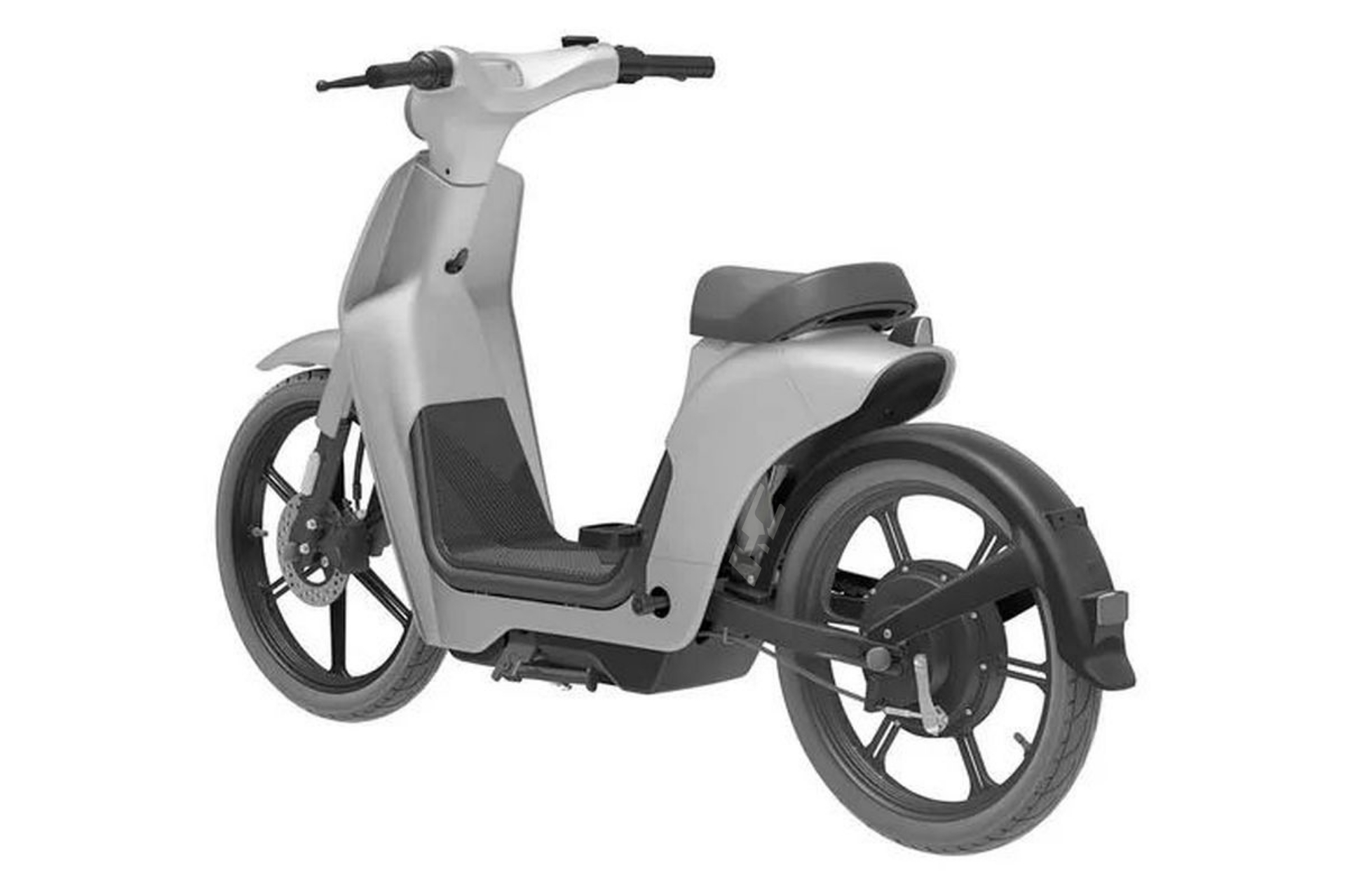 Se filtra la imagen del primer scooter eléctrico de la ofensiva de Honda