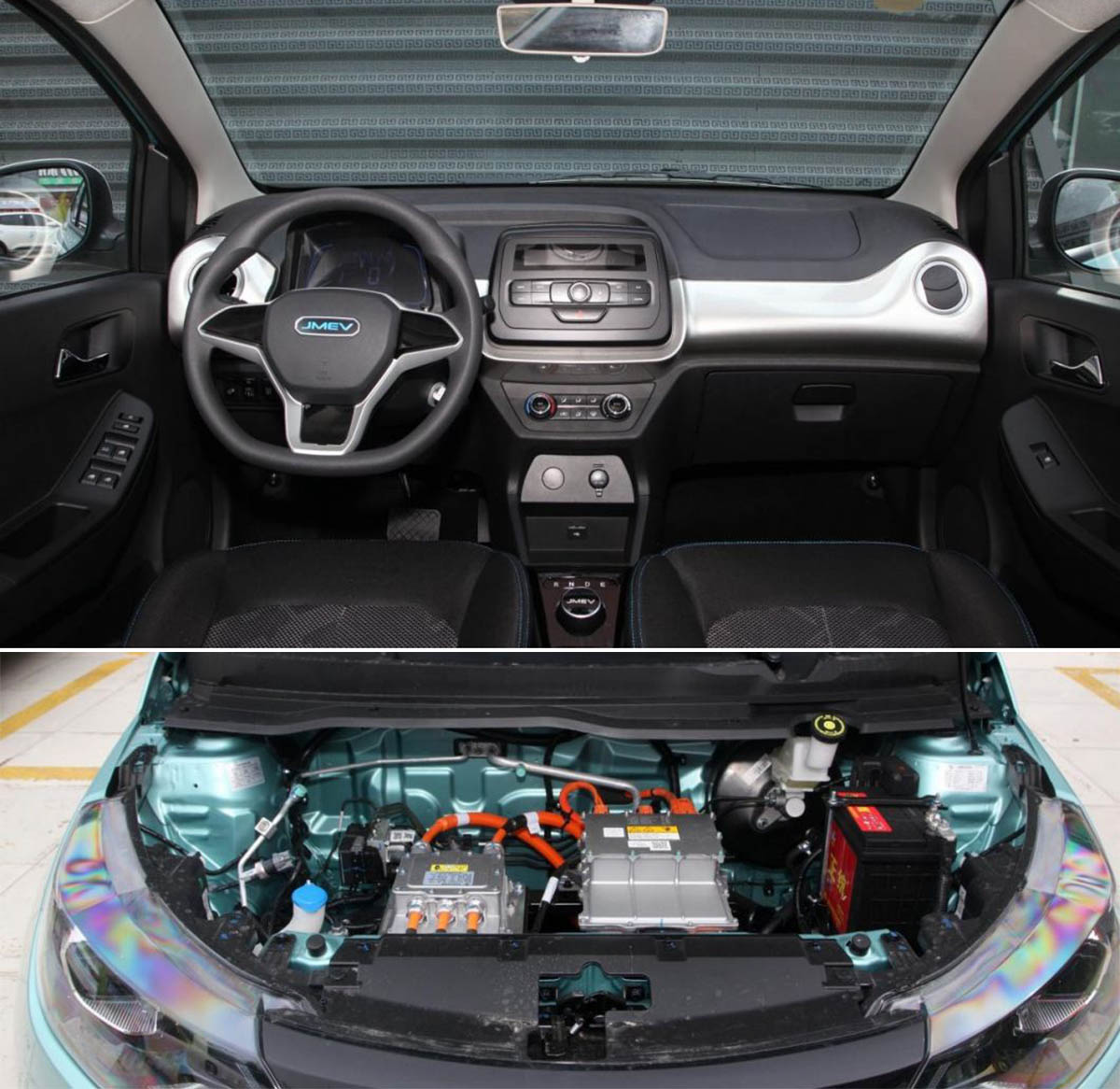 coche electrico JMEV Xiaoqilin renault china-interior2
