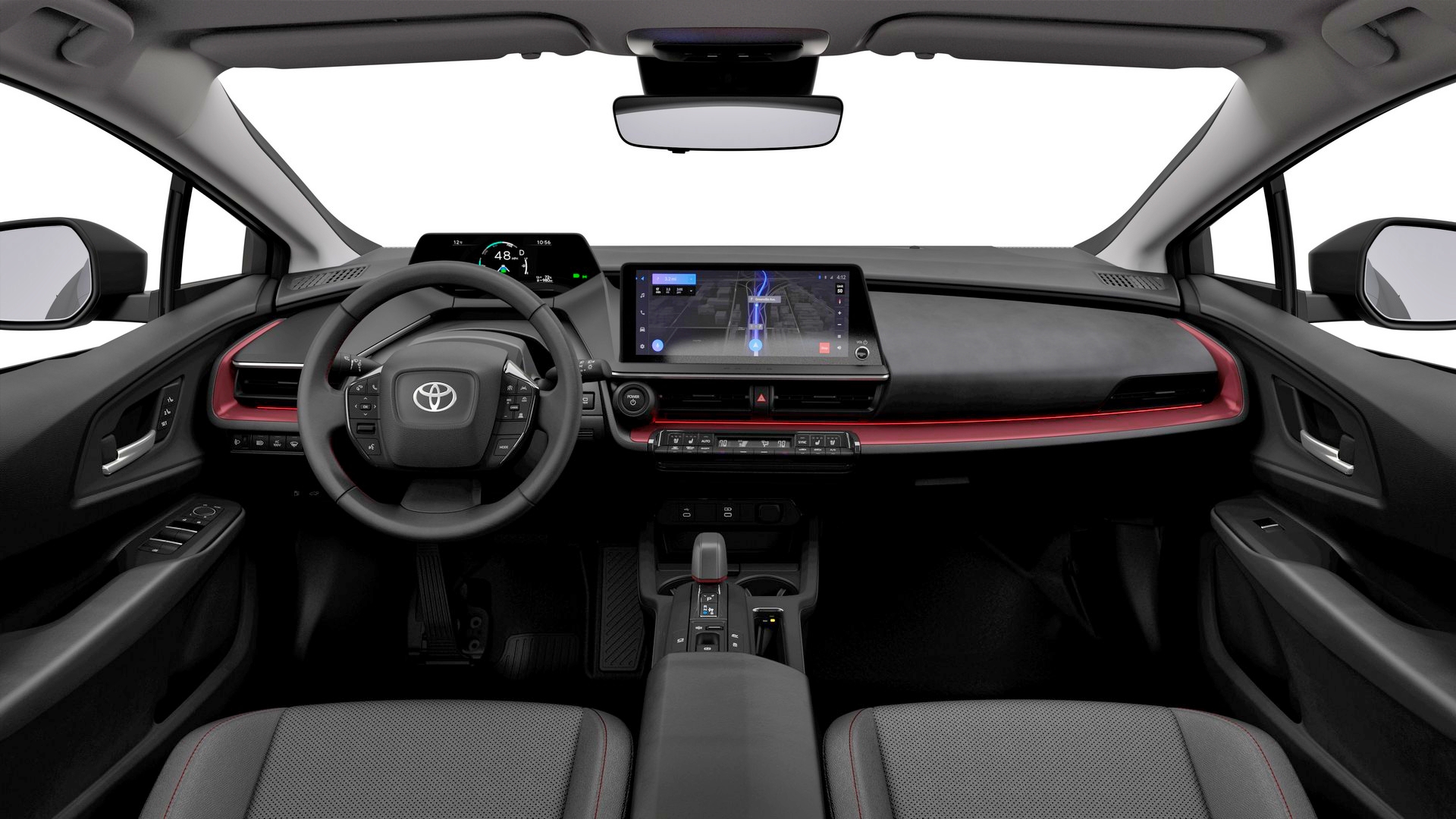 Nuevo Toyota Prius, interior.