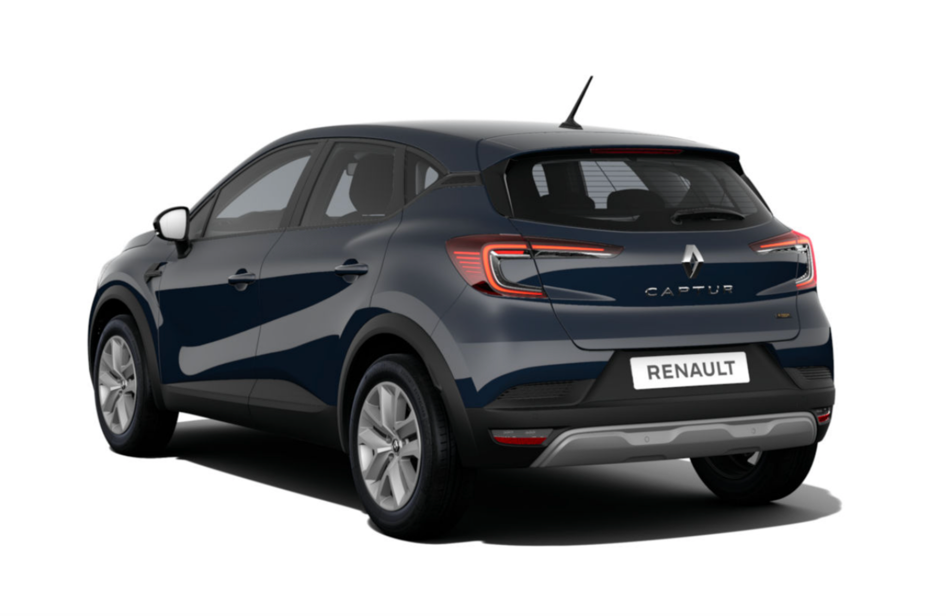 Aspecto exterior del Renault Captur híbrido más asequible.